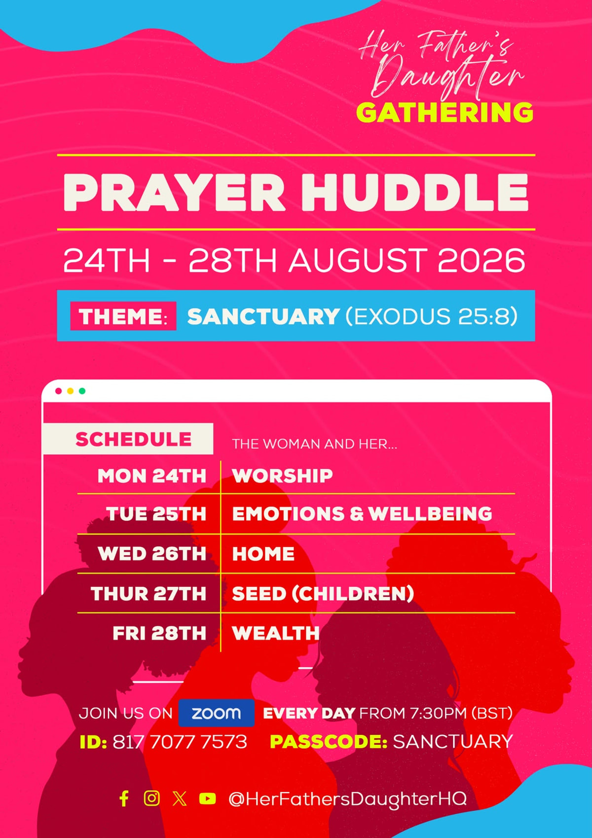 Official Gathering 2026 Prayer Huddle artwork